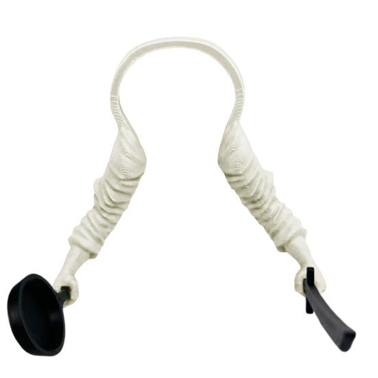 3D Printed Chicken Arm with Shoot Vegetable Spatula Poultry Arm Accessories Funny Chicken Fake Arm Prop Farm Prank Toy