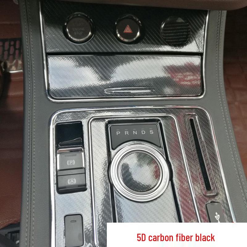 Zotye T600 Sport 16 Model Carbon Fiber Gear Shift Console Decor Sticker