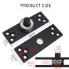 360 Degree Rotating Concealed Hinge Hidden Door Hinge Corrosion Resistant Hinge Upgrades for Cabinet Doors & Wardrobes