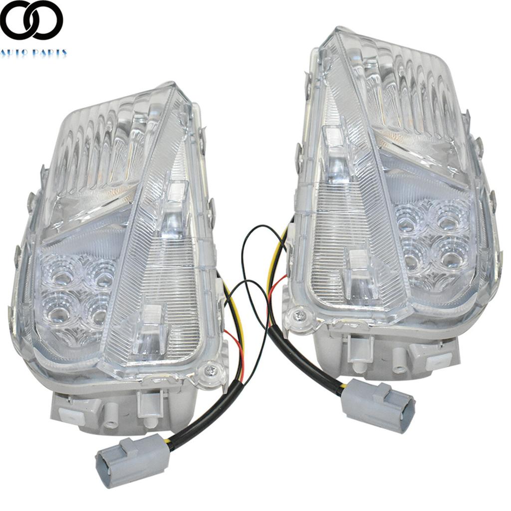 Left&Right Side Fog Lights Lamps kits For 2012 2013 2014 2015 Toyota Prius