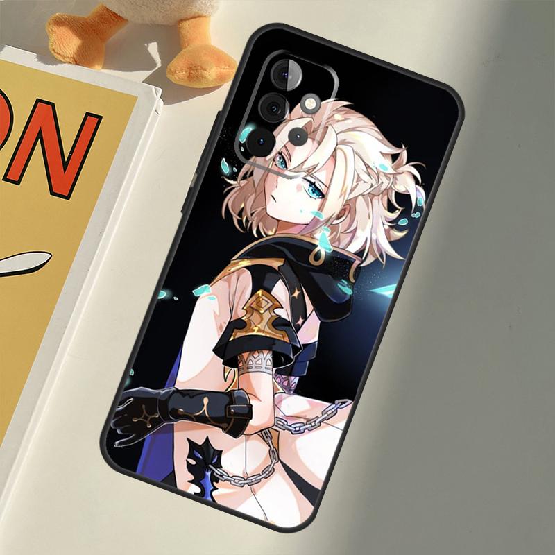 Albedo Genshin Impact For Samsung Galaxy A06 A05 A36 A26 A16 A54 A34 A14 A22 A32 A52 A55 A35 A15 A53 A13 A56 Case