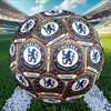Custom Name Personalized Chelsea Football Club Print Size 5 Soccer Ball Training & Match Football, for Team, Kicking, Gift for Football Enthusiasts