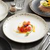 Japanese Ceramic Dinner Plate for Steak, Noodles, Salad, and Western Dishes