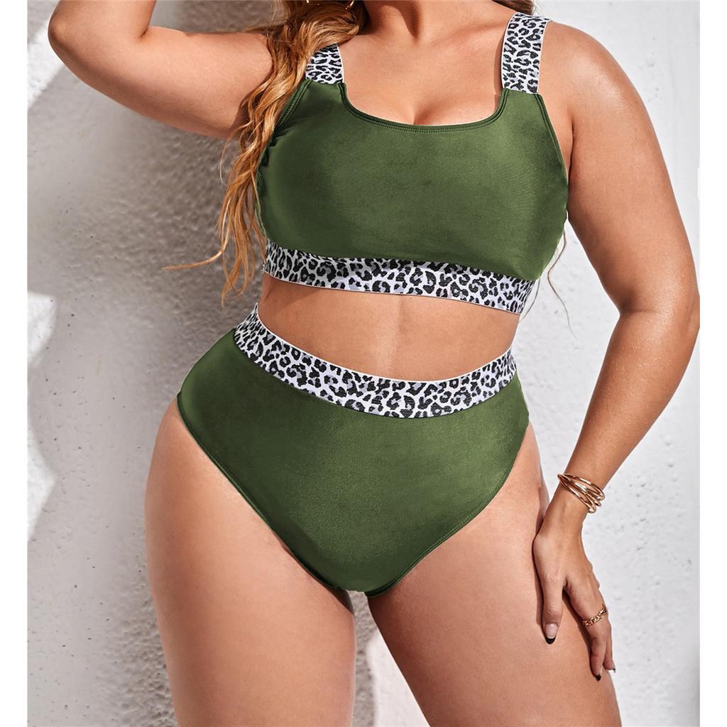 0XL - 4XL Bikini cu îmbinare Plus Size Costum de baie Marime Mari Costum de baie Femeie Set de bikini din două piese Costum de baie pentru baie