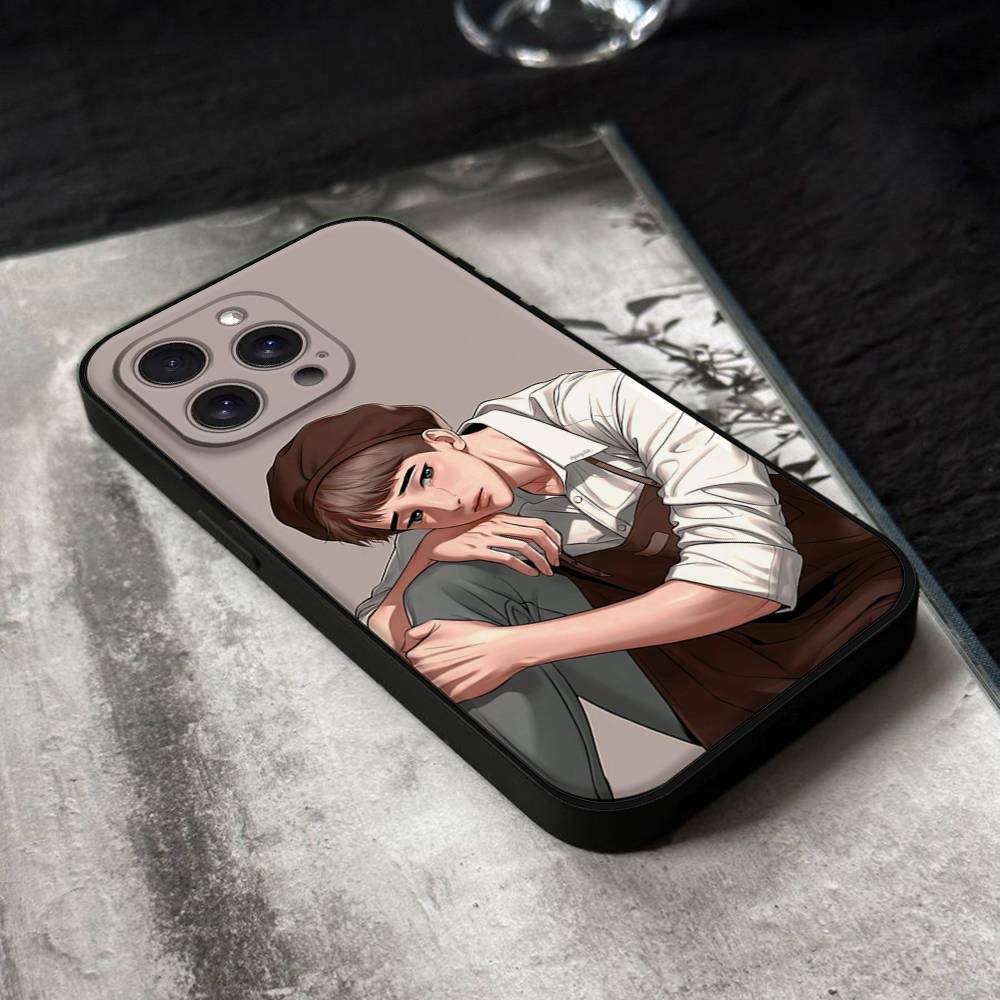 Yaoi BJ Anime Alex Etui na Telefon Dla IPhone 17,16,15,14,13,12,11 Plus,Pro,Max,XR,XS,X,7,8 Plus,Mini Czarne Silikonowe Miękkie