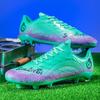 Original Professionelle Herren Fußballplatzstollen Hallen Gesellschaftstraining Futsal Fußballschuhe Rutschfest Kinder Nockenfußballschuhe