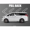 1:24 Scale Toyota Alphard MPV Car Model Alloy Car Die Cast Toy Car Model Pull Back Children Toy Collectibles Scale Model Car