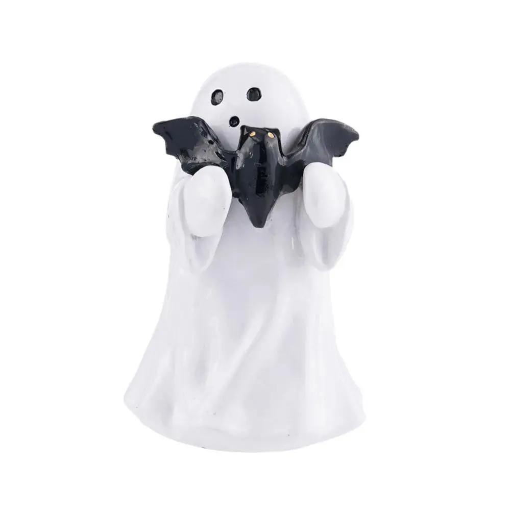 

Призрак, обнимающий статую тыквы, милая статуэтка на Хэллоуин, жуткая статуэтка призрака на Хэллоуин, резиновая ходячая статуэтка для дома на тему