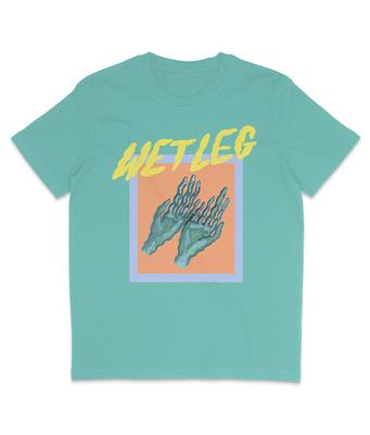 Wet Leg - Too Late - Full Print - Organic T-Shirt - Indie - Festival