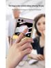 ZFlip5 Magnetic Hinge Leather Ring Case - Foldable Screen, Creative & Simple Design