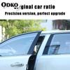 Carbon Fiber Style Car Door Window Center For Hyundai Kona 2018      Exterior Accessories
