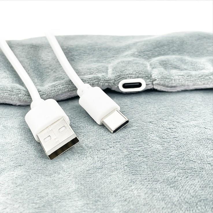 Graphene USB Heated Shawl: Versatile Hand & Leg Warmer for Home or Office