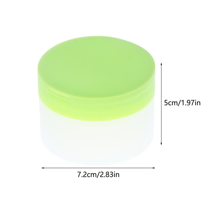 100G Empty Flip Cover Cleansing Balm Bottle Pp Round Frosted Cream Jar Cleaning Mud Mask Container Cotton Pad Sub-Bottle