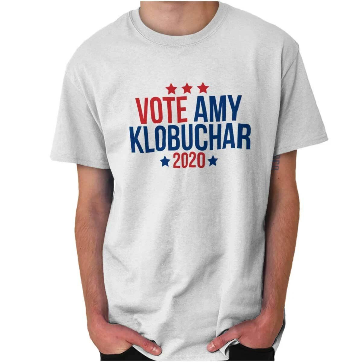 Amy Klobuchar President Political Election Womens or Mens Crewneck T Shirt Tee XXXL