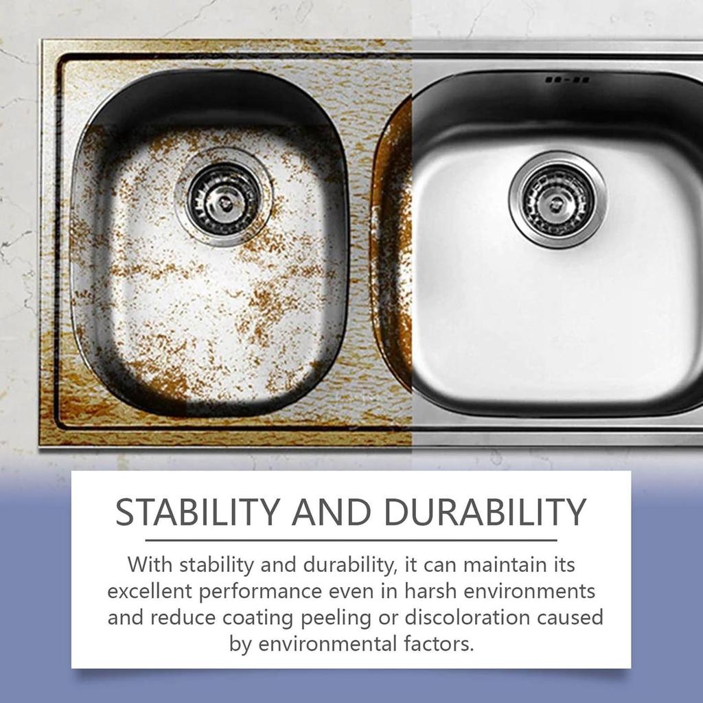 120ml Heavy Duty Metal Rust Remover Spray Rust Dissolver Cleaner Anti-Rust Protection For Home Iron Steel Aluminum Copper Brass