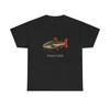 Unisex Adult T Shirt Redtail Catfish Amazon River Art