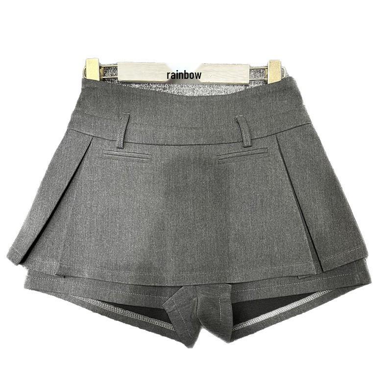 2026 Spring Stylish High-Waisted Versatile Slimming A-Line Skirt Pants for Women