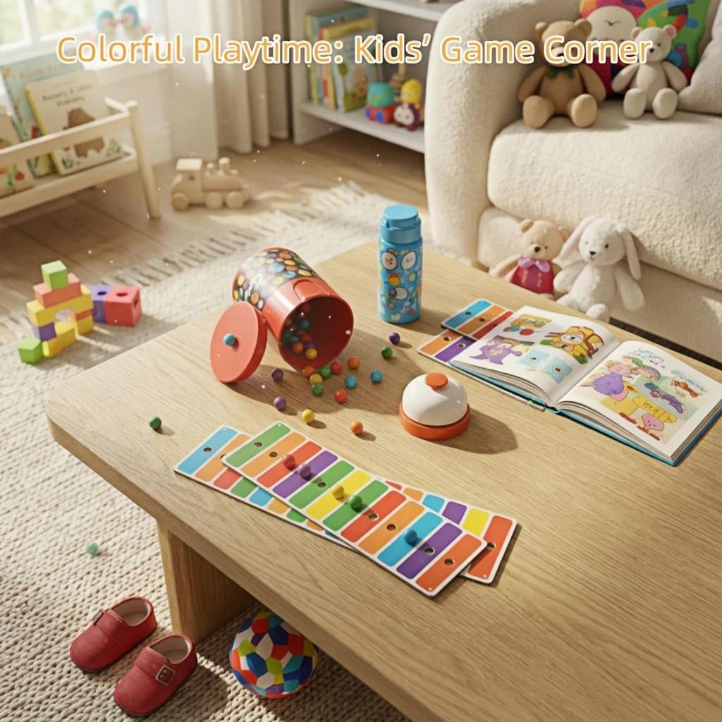 Match Color Bingo Game for Kids Fun Fast Bead Grabbing Training Educational Toys for Toddlers Adults Family Strategy Game