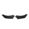 2Pcs Carbon Fiber Look Car Front Bumper Splitter Lip Body Protector Diffuser Kit