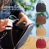 RafiCaro Camera Shoulder DSLR Camera Mirrorless Camera Dark Brown Women's Bag, Bag, Case, Carry, Elegant, Stylish, Cute,