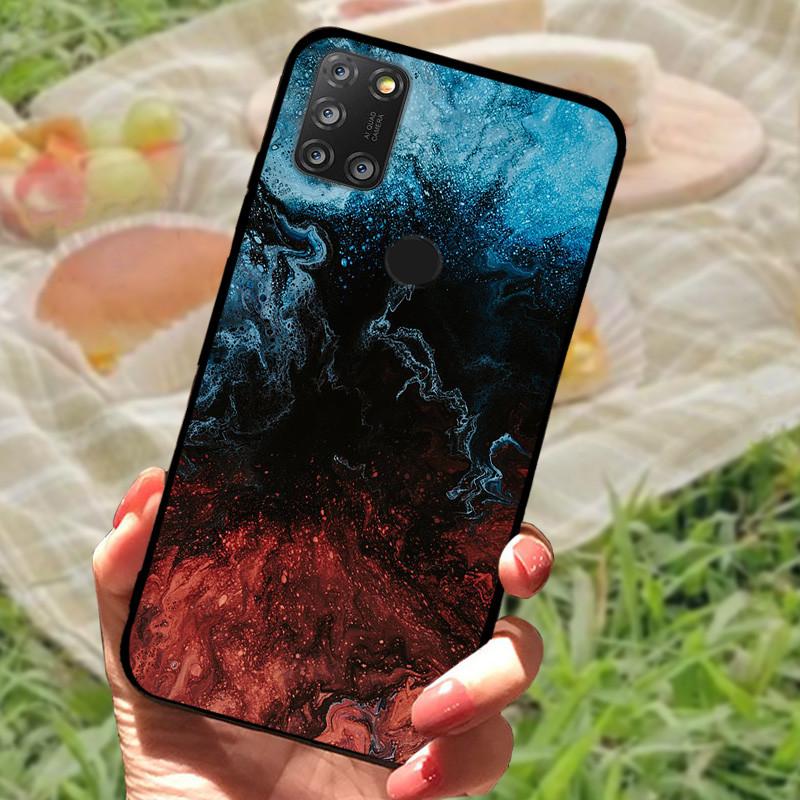 For Alcatel 3X 2020 Case Marble Silicon Back Cover Phone Case For Alcatel 5X 5061 / 3X 2020 4 Cameras Cases Soft Bumper Funda