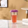 Multi-colored Creative Double-layered Glass Cups with High Borosilicate for Wholesale