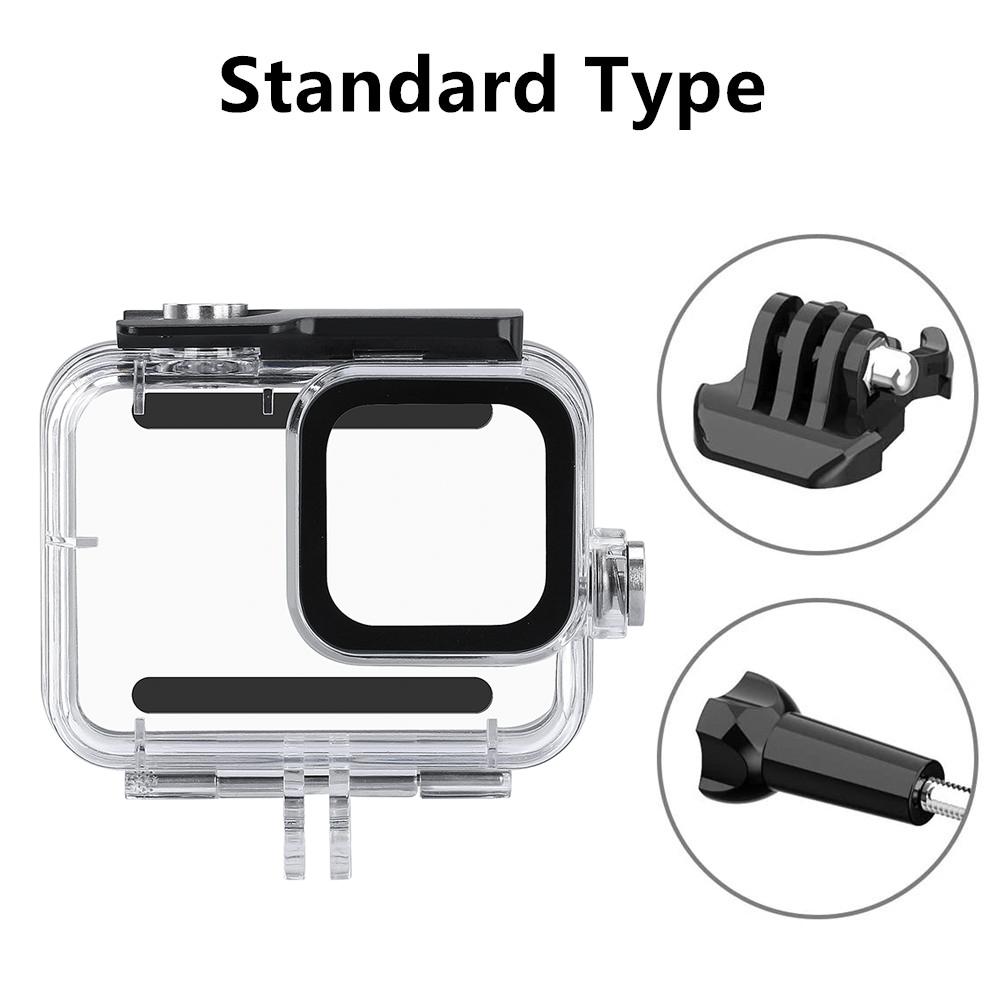 

60m GOPRO8 Waterproof Protective Case GoPro Hero 8 Black Diving Housing for Go Pro 8 Underwater Cover Action Camera Accessories Standard case