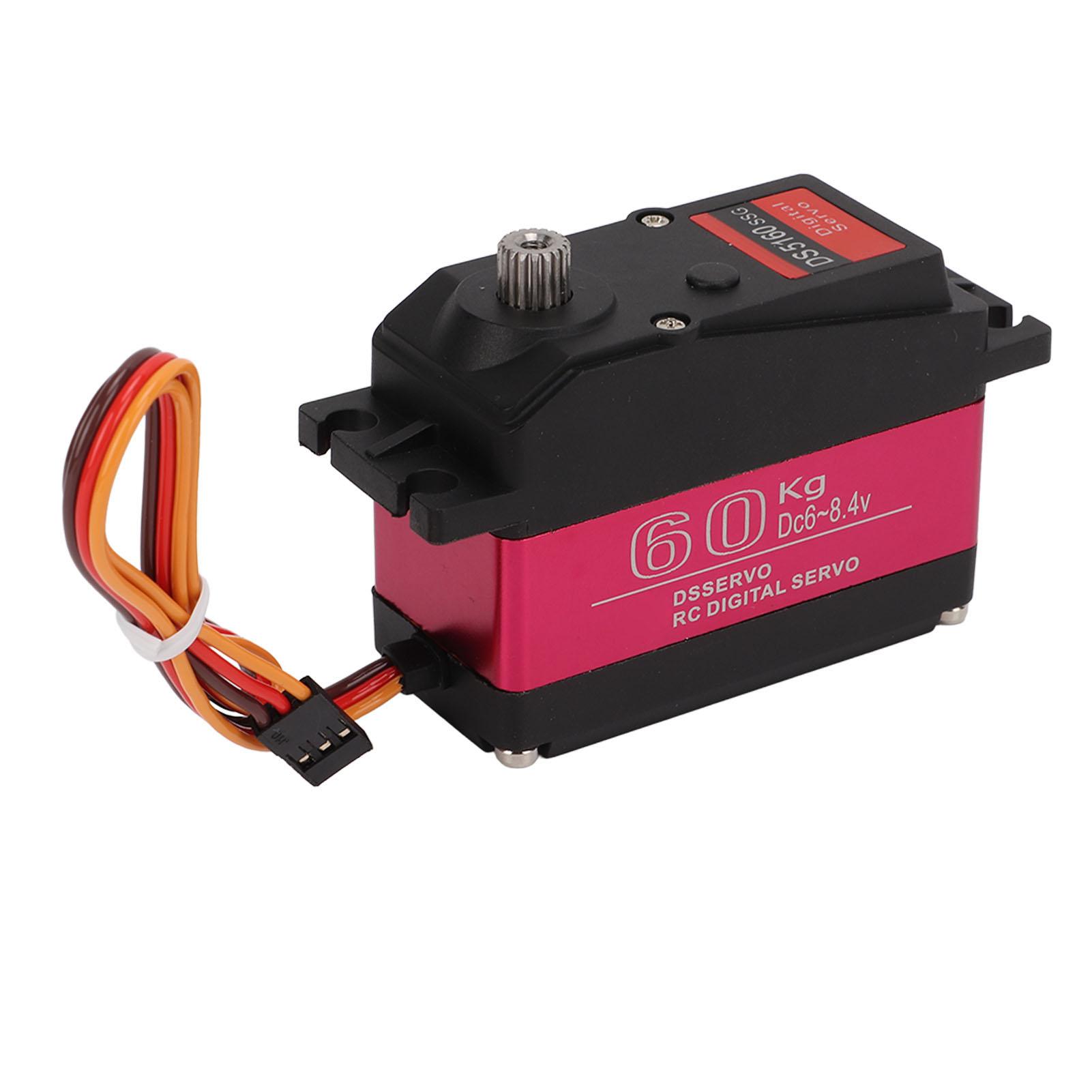 

60kg 8.4V High Voltage Waterproof Digital Servo for DS5160 RC Car Digital Steering Gear Servo