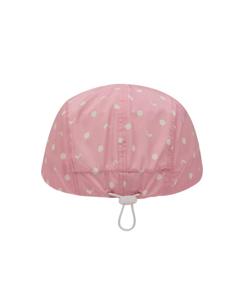 WAIKEI Dolphin Dot Duck Cap Pink