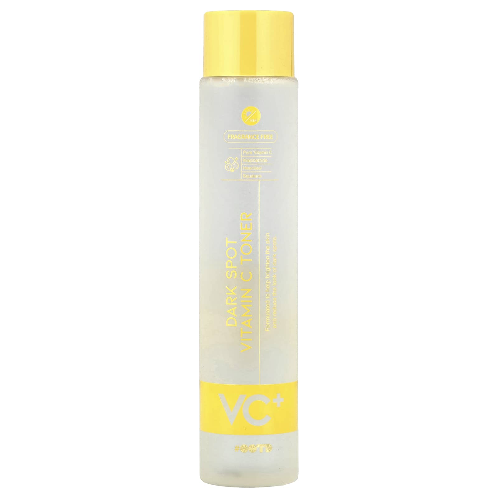 OOTD, Dark Spot Vitamin C Toner, Fragrance-Free, 250ml (8.45 fl oz)
