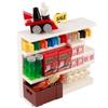 Set de Accesorios de Bloques de Construcción de Ciudad Máquina de Mahjong Consola de Juegos Muebles Sofá Cama Piano Refrigerador Juguete Mini Ladrillos Floristería