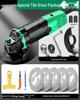Compact Electric Saw for Wood, Tile, Grout, Metal, Aluminum Alloy - Handheld Home Tool