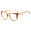 Oversized Women Eyeglasses Frames  New In Simple Multicolor Eyewear Trendy Luxury Design Non-prescription Spectacles