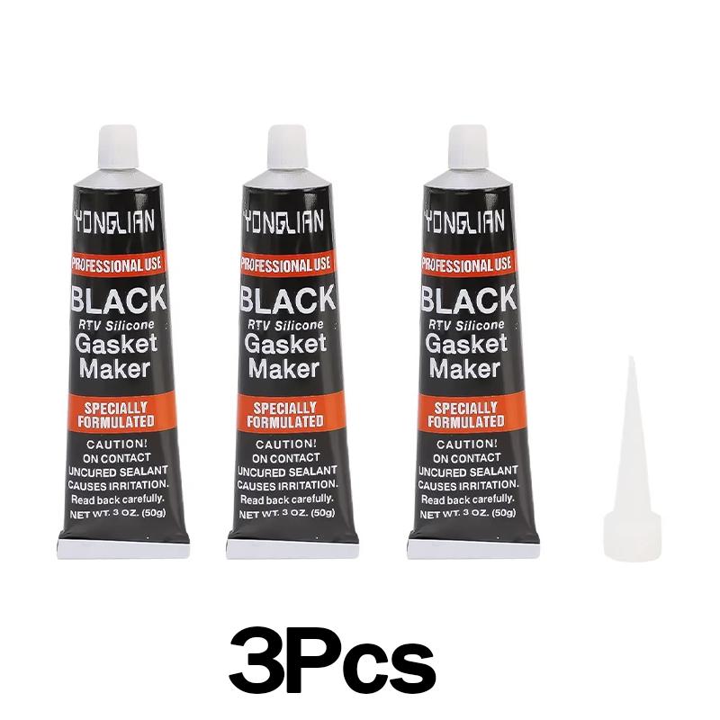 1-3Pcs Universal Automotive Gasket Sealant Car Engine Black Silicone-free Sealant Waterproof Oil-resistant Glue Repair Sealer