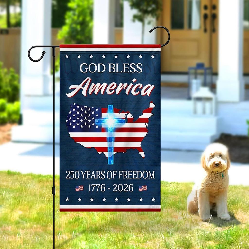 250th Anniversary Garden Flag, Single Sided