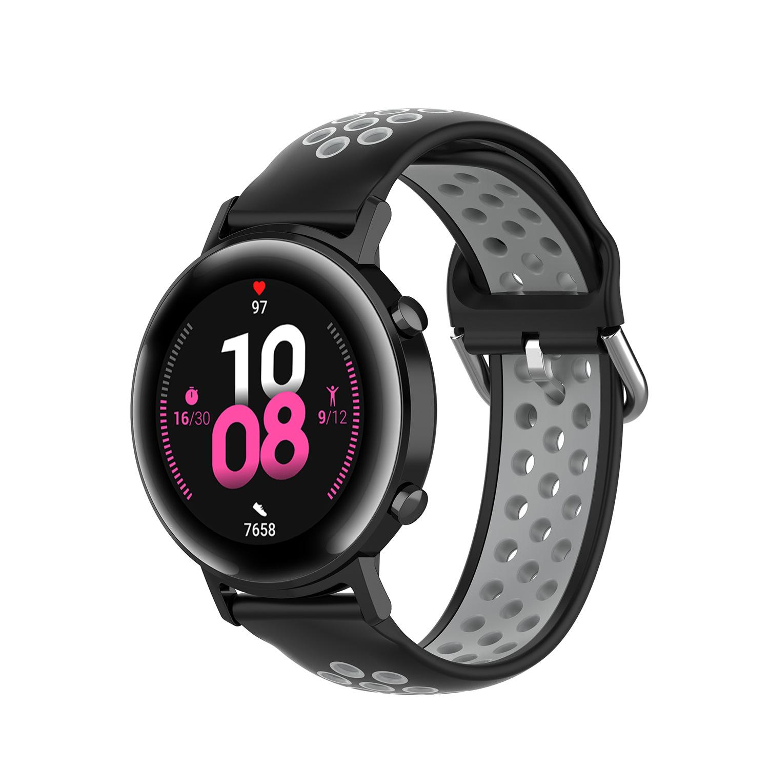 Black Grey Silicone