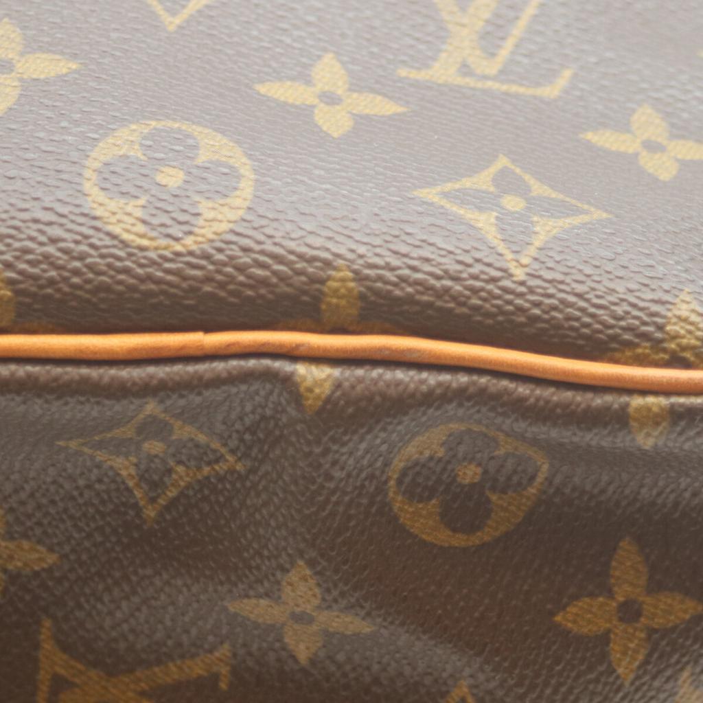 Louis Vuitton 2002 M41524 Monogram Speedy 35 Boston Bag BrownUsed