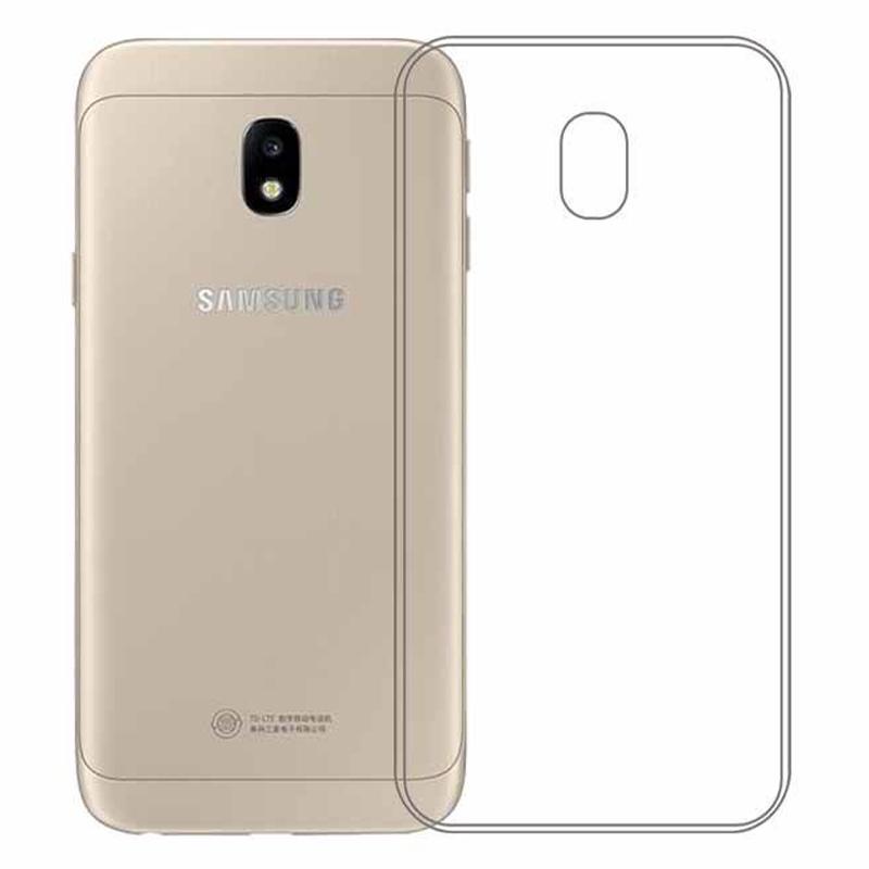 

Для Samsung Galaxy J3 (2017) J330 Противоударный чехол из ТПУ для телефона Тонкий прозрачный чехол с большими отверстиями для объективов A