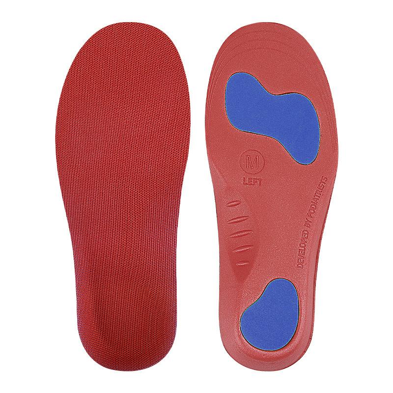Children's Inner Eight-character Insole Foot Inward and Eversion XO-shaped Leg Baby Flat Foot Support Shock Absorption Sports Full Pad