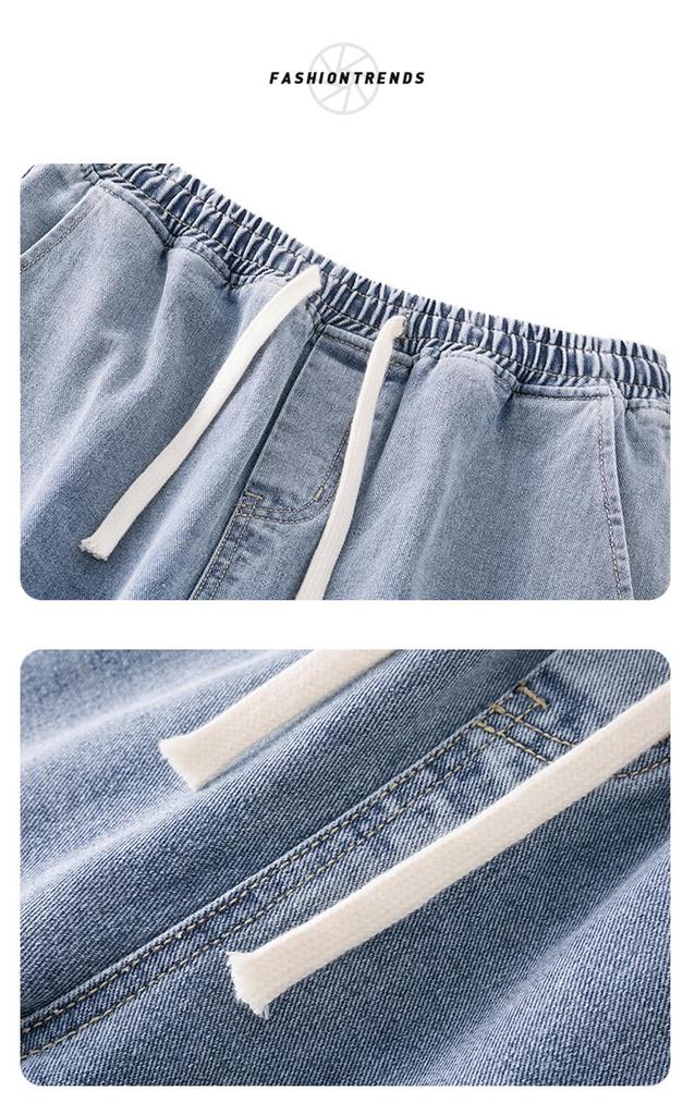 BARYPORY Loose Fit Wide Leg Eternal Cycle Wide Leg Denim Loose Baggy Perfect for and Fall Men's Jeans, Pants, Fit, Jeans, Spring, Summer, (XL, Gray)