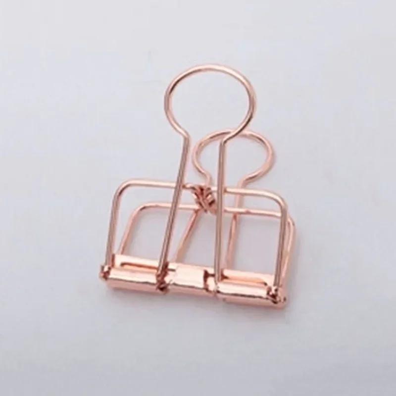 5 Pcs Binder Clips Paper Clip Office School Supplies Binding Supplies Files Bag Documents Bag Clips Metal Clips Home Bag Clips