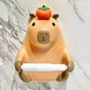 Cute Capybara Shape Tissue Dispenser Elegant Capybara Tissue Container Paper Stand Rack Great For Modern Interiors
