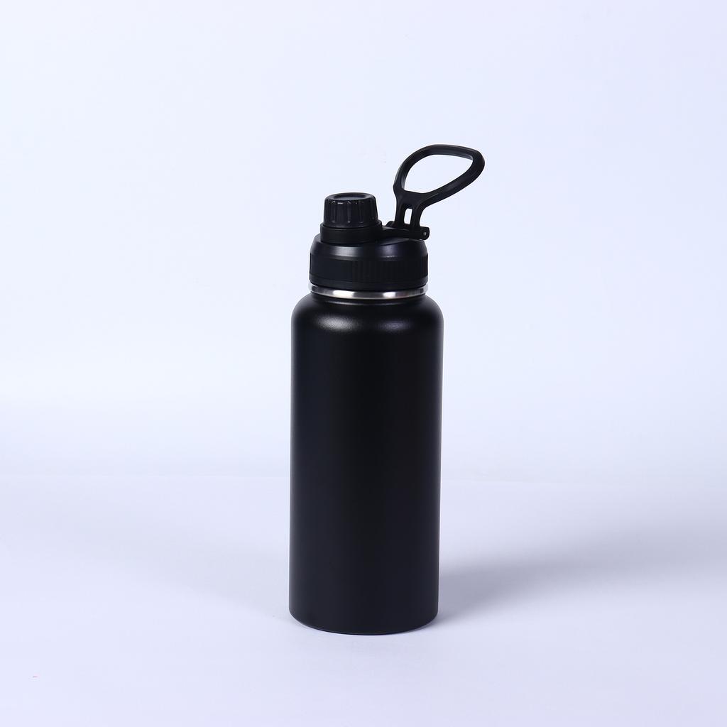 24oz BPA Free Stainless Steel Large Capacity Water Bottle Reusable for Road Trips Family Road Trips Weekend Getaways
