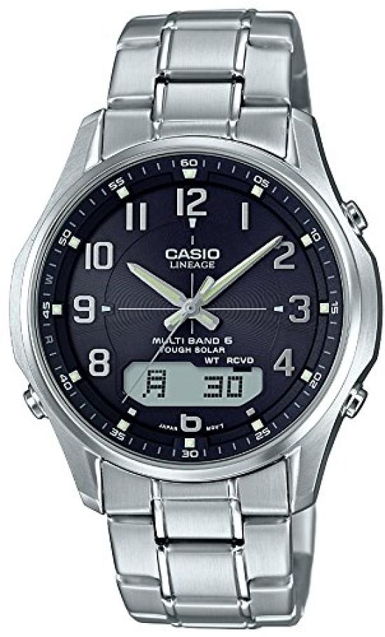 

Casio Lineage LCW-M100DE-1A3JF Радио Солнечные Серебристые серебряный