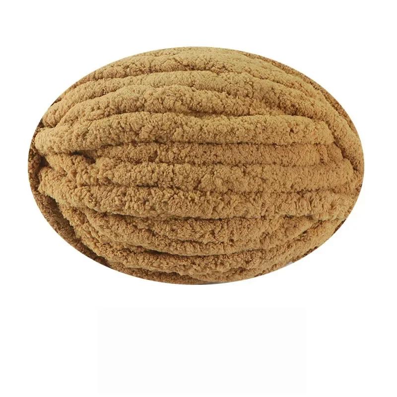 250g DIY Chenille Yarns Warm Thick Scarf Threads Multicolor Chunky Yarns for Knitting and Crocheting Hand-woven Blanket Cushion