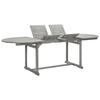 VidaXL Solid Acacia Wood Garden Dining Table Patio Dining Table Outdoor Terrace Dining Furniture 316572