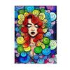 5d Diy Diamond Painting Girl Full Round Drill Cross Stitch Diamond Embroidery Portrait Mosaic Flower Home Decor
