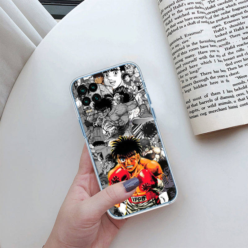 JO28 Hajime No Ippo Phone Case for Motorola E22S E7 G6 G7 G8 G9 Plus Power Play G10 G20 G04 E30 E40 E22 E20 E13 G22 G23 G Stylus Play