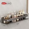 No-Drill Space Aluminum Bathroom Shelf