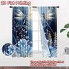 2D Flat Photography Backdrop Popular Scene Backdrop Dragonflies and Flowers (2) 100% Polyester Party & Holiday Decor for